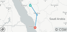  KSA : de l\'intemporelle AlUla à la vibrante Jeddah - 8 destinations 