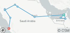  EAU ET KSA : Le double plaisir arabe - 24 destinations 