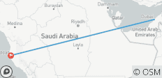  DUBAI &amp; JEDDAH VALUE FIT TOUR - 2 destinations 