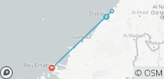  DUBAI &amp; ABU DHABI VALUE FIT TOUR - 3 destinations 