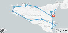  Circuit van Sicilië - 9 Jours - 14 bestemmingen 