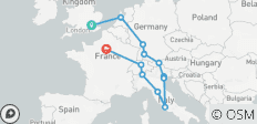  Highlights of Europe (Classic, All Seasons, Start London, End Paris, 15 Days) (12 destinations) - 12 destinations 