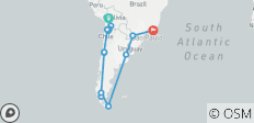  South American Explorers 20 Day Tour - 15 destinations 