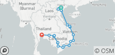  Cycle South East Asia - 23 destinations 