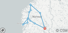  Points forts des Fjords norvégiens, charme et traditions 8 jours - 12 destinations 