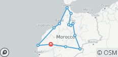  14 Days Morocco Tour from Marrakech — Private &amp; Customizable Itinerary - 13 destinations 