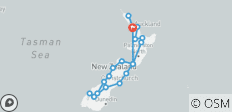  The Kiwi Classic Tour - 21 destinations 