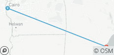  Overstappen: Enkele reis Caïro ↔ Ain Sokhna (Hotels) - 4 bestemmingen 