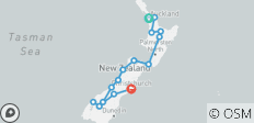  The Moa Tour - 16 destinations 