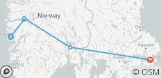  Points forts des Fjords et de Stockholm - 5 destinations 