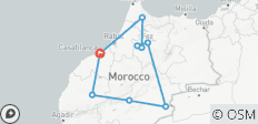  7 days Morocco Tours Adventure - 9 destinations 