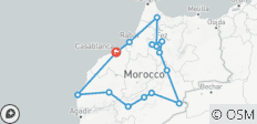  11-Day Private Morocco Tour from Casablanca - 15 destinations 