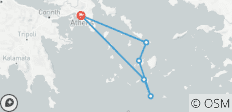  Greek Island Hopping Plus Reunion 35 to 45 (Only Available To Contiki Past Travellers, Reunion) - 6 destinations 