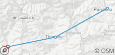  4 Nights 5 Days Bhutan Tour - 5 destinations 