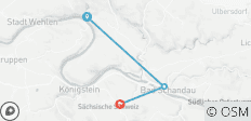  Malerweg - À travers les monts Elbsandstein (7 jours) - 3 destinations 