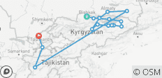  15-day Central Asia Highlights: 3+1 Stans Group Tour - 16 destinations 