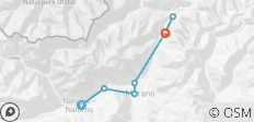  Merano High Mountain Trail South side 8 Days - 7 destinations 
