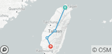  8 Days Classic Taiwan Small Group Tour (Max 16) | Taiwan China Package Adventure - 4 destinations 