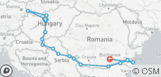  Découverte du Bas-Danube 2027 - 16 jours (from Budapest to Bucarest) - 17 destinations 