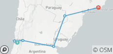  Premium Chile, Argentina &amp; Brazil (6 destinations) - 6 destinations 