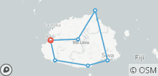  Fiji: Hike, Raft &amp; Snorkel - 7 destinations 