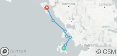  Greece Sailing Adventure: Kefalonia to Corfu - 7 destinations 