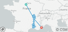 Spectacular South of France with Paris & the French Riviera