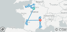 Le tour de la France 2027 - 31 jours (de Paris à Lyon)