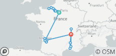  Francia Abarcada 2027 - 31 Días - 22 destinos 