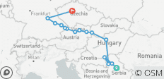  Donau Grandeur &amp; Prag (2027) (Belgrad nach Prag, 2027) - 15 Destinationen 