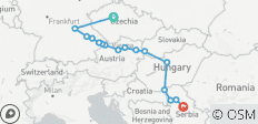  Grandeza del Danubio y Praga (2027) (Praga a Belgrado, 2027) - 17 destinos 