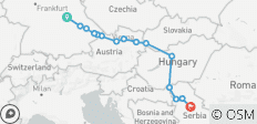  Donau Grandeur (2027) (Neurenberg naar Belgrado, 2027) - 16 bestemmingen 