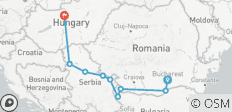  Hoogtepunten van Oost-Europa (2027) (Boekarest naar Boedapest, 2027) - 9 bestemmingen 