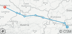  Herrliche Donau (2027) (Budapest nach Regensburg, 2027) - 8 Destinationen 