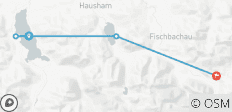  Lagos y senderos de cumbre de la Alta Baviera Viaje corto con traslado de equipaje - 4 destinos 