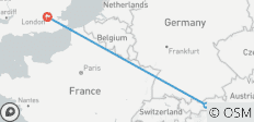  Ski en Autriche : 1 semaine (autocar de Londres, départ de Londres) - 3 destinations 