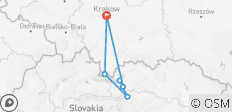  Randonnée hivernale en Slovaquie et en Pologne (petit groupe minimum 2 personnes &amp; maximum 8 personnes) - 6 destinations 