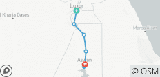  Kleine Nilkreuzfahrt ab Luxor bis Assuan - 7 Destinationen 