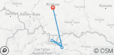  Randonnée hivernale en Slovaquie et en Pologne 4 jours (petit groupe minimum 2 personnes &amp; maximum 8 personnes) - 6 destinations 