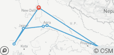  India: Golden Triangle + Varanasi, the espiritual land of the gods - 9 days - 7 destinations 