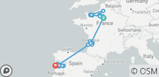 Le meilleur de la France et du Douro 2027/2028 - 31 jours (de Paris à Porto)
