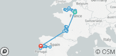  France &amp; Douro Masterpiece 2027 - 31 Days (from Paris to Porto) - 65 destinations 