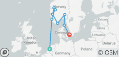  Noorse Fjorden Amsterdam → Kopenhagen (2027) - 9 bestemmingen 