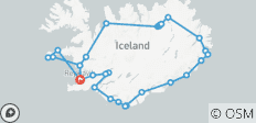  Voyage de 8 jours en petit groupe autour de l\'Islande - 31 destinations 