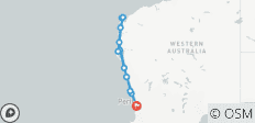  Best of Western Australia’s North Coast - 7 days - 14 destinations 