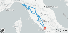  Central Italy Discovery - 6 days - 15 destinations 