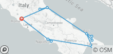  12 jours d\'Italie du Sud en autocar - Circuit de groupe - 15 destinations 
