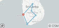  9 Days in the Pearl of the Indian Ocean: Sri Lanka Highlights - 6 destinations 
