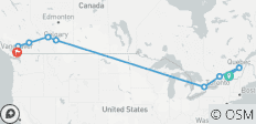  Kanadische Kontraste (14 Nachte) - 9 Destinationen 