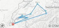  Villes et paysages de Suisse - 6 jours - 11 destinations 
